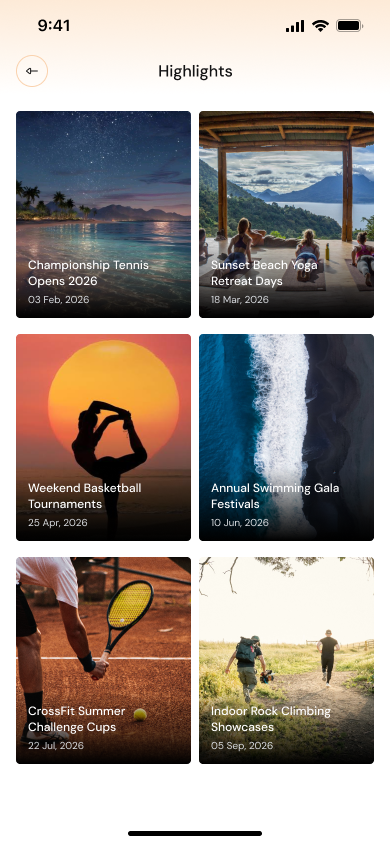 Meet'N'Train member app — session highlights and photos from a past event